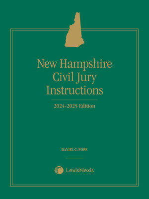 cover image of New Hampshire Civil Jury Instructions